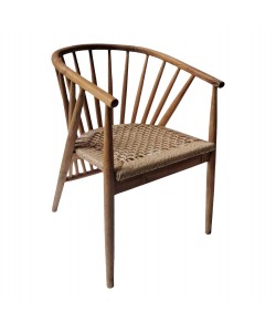 ΠΟΛΥΘΡΟΝΑ PERMAINE HM9825 ΞΥΛΟ ΤΕΑΚ-ΣΥΝΘΕΤΙΚΟ ΣΧΟΙΝΙ ΦΥΣΙΚΟ 57,5x59,5x82Yεκ.