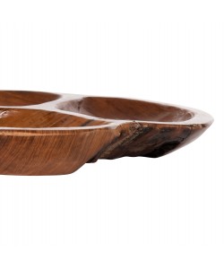 ΕΠΙΤΡΑΠΕΖΙΟ ΔΙΑΚΟΣΜΗΤΙΚΟ ΜΠΟΛ ΞΗΡΩΝ ΚΑΡΠΩΝ HM4272 ΞΥΛΟ ΤΕΑΚ Φ30x4,5Yεκ.