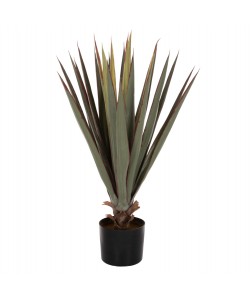 ΔΙΑΚΟΣΜΗΤΙΚΟ ΣΥΝΘΕΤΙΚΟ ΦΥΤΟ HM7985 SISAL AGAVE ΣΕ ΓΛΑΣΤΡΑ  Φ13,5x13-76Υεκ.