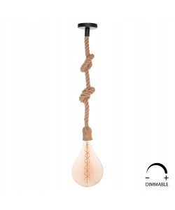 ΛΑΜΠΤΗΡΑΣ LED FILAMENT 8W E27 3000K TEA COLOR DIMMABLE HM4052.02