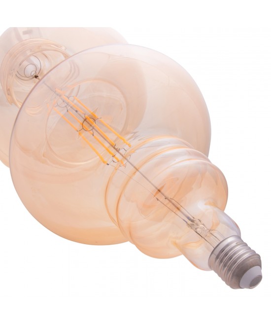 ΛΑΜΠΤΗΡΑΣ LED FILAMENT 8W E27 3000K GOLD COLOR DIMMABLE HM4053.02 ΛΑΜΠΤΗΡΑΣ LED FILAMENT 8W E27 3000K GOLD COLOR DIMMABLE HM4053.02