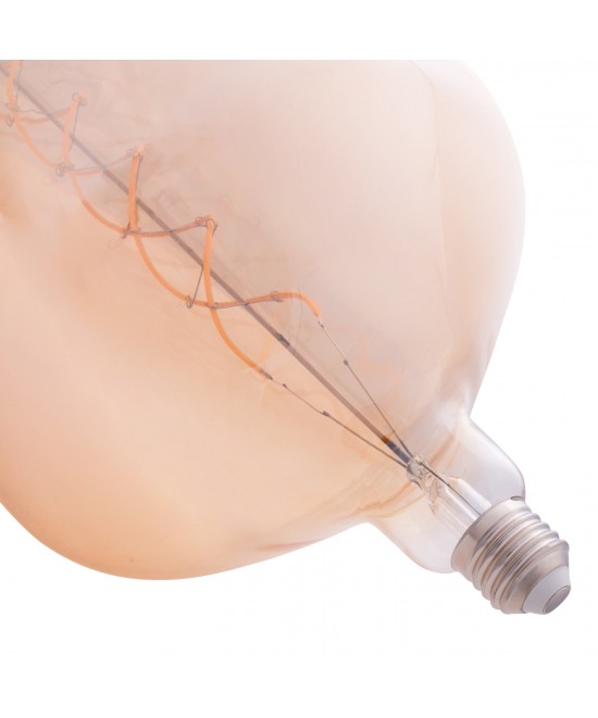 ΛΑΜΠΤΗΡΑΣ LED FILAMENT 8W E27 3000K GOLD COLOR DIMMABLE HM4054.02