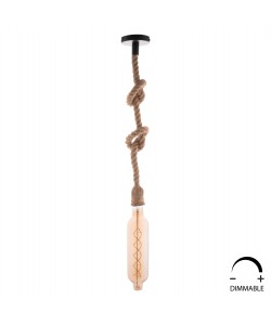 ΛΑΜΠΤΗΡΑΣ JHD-NW7775 LED FILAMENT 8W E27 3000K GOLD COLOR DIMMABLE HM4055.02