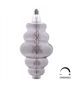 ΛΑΜΠΤΗΡΑΣ LED FILAMENT 8W E27 3000K SMOKE COLOR DIMMABLE HM4056.03