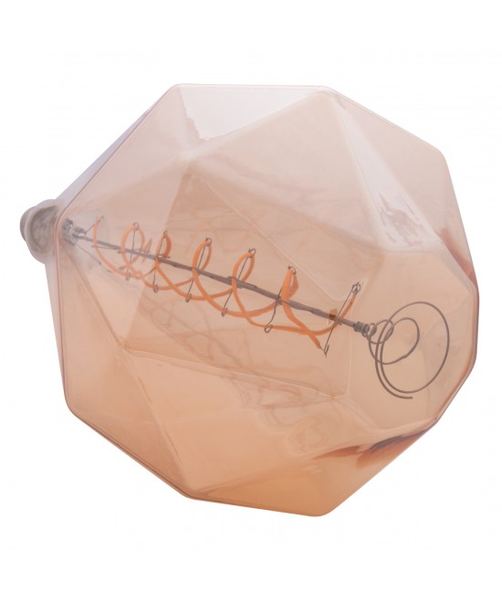 ΛΑΜΠΤΗΡΑΣ LED FILAMENT 8W E27 3000K GOLD COLOR DIMMABLE HM4057 ΛΑΜΠΤΗΡΑΣ LED FILAMENT 8W E27 3000K GOLD COLOR DIMMABLE HM4057