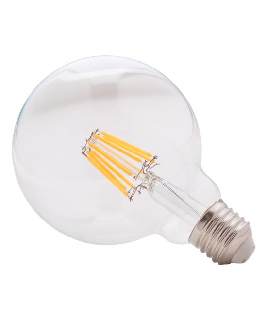 ΛΑΜΠΤΗΡΑΣ GLOBO LED FILAMENT 8W E27 3000K ΔΙΑΦΑΝΟΣ DIMMABLE HM4050.01 ΛΑΜΠΤΗΡΑΣ GLOBO LED FILAMENT 8W E27 3000K ΔΙΑΦΑΝΟΣ DIMMABLE HM4050.01