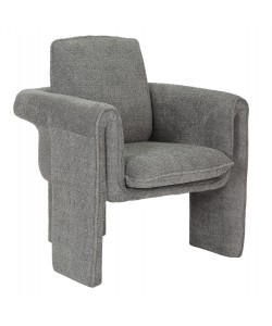 ΠΟΛΥΘΡΟΝΑ CRUSHER HM9681.01 ΓΚΡΙ ΜΠΟΥΚΛΕ ΥΦΑΣΜΑ-ΜΕΤΑΛΛΙΚΟΣ ΣΚΕΛΕΤΟΣ 82x78x87Υεκ.