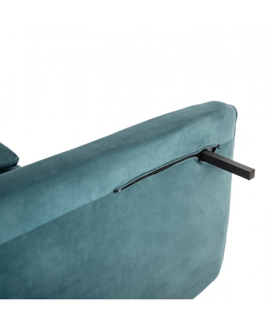 ΚΑΝΑΠΕΣ ΚΡΕΒΑΤΙ 2 ΑΤΟΜΩΝ ASMA HM3077.15 ΒΕΛΟΥΔΟ ΜΕΝΤΑ 140x80x77Yεκ. ΚΑΝΑΠΕΣ ΚΡΕΒΑΤΙ 2 ΑΤΟΜΩΝ ASMA HM3077.15 ΒΕΛΟΥΔΟ ΜΕΝΤΑ 140x80x77Yεκ.