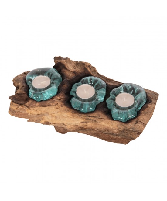 ΕΠΙΤΡΑΠΕΖΙΟ ΔΙΑΚΟΣΜΗΤΙΚΟ ΓΙΑ ΚΕΡΙΑ 3 ΘΕΣΕΩΝ HM4282 ΜΑΣΙΦ ΞΥΛΟ ΤΕΑΚ & ΓΥΑΛΙ-ΦΥΣΙΚΟ