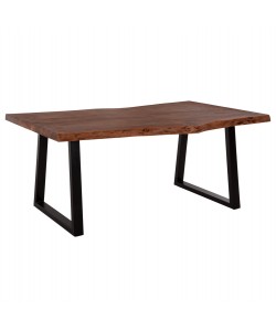 ΤΡΑΠΕΖΙ ΤΡΑΠΕΖΑΡΙΑΣ MONTANA HM9620.11 ΜΑΣΙΦ ΞΥΛΟ ΑΚΑΚΙΑΣ 240x100x77Υεκ. 4εκ ΠΑΧΟΣ ΕΠΙΦΑΝΕΙΑΣ