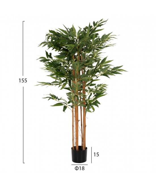 ΔΙΑΚΟΣΜΗΤΙΚΟ ΣΥΝΘΕΤΙΚΟ ΦΥΤΟ HM4003 BAMBOO ΣΕ ΓΛΑΣΤΡΑ 155Υεκ. ΔΙΑΚΟΣΜΗΤΙΚΟ ΣΥΝΘΕΤΙΚΟ ΦΥΤΟ HM4003 BAMBOO ΣΕ ΓΛΑΣΤΡΑ 155Υεκ.
