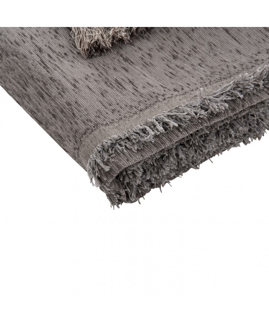 ΡΙΧΤΑΡΙ ME ΚΡΟΣΙΑ DREAMTOPIA HM12165.08 ΣΕ ΓΚΡΙ ΧΡΩΜΑ 295X170εκ.