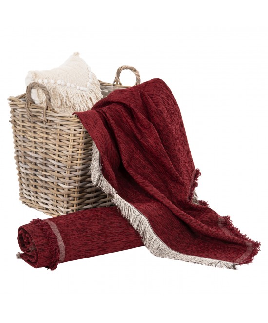 ΡΙΧΤΑΡΙ ME ΚΡΟΣΙΑ DREAMTOPIA HM12165.10 ΣΕ ΜΠΟΡΝΤΟ ΧΡΩΜΑ 295X170εκ.