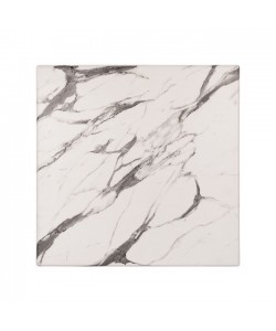 ΕΠΙΦΑΝΕΙΑ ΤΡΑΠΕΖΙΟΥ WERZALIT 60Χ60Χ3.5εκ. MARBLE WHITE-GREY 5657 HM5229.11