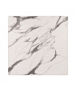 ΕΠΙΦΑΝΕΙΑ ΤΡΑΠΕΖΙΟΥ WERZALIT 70Χ70Χ3.5εκ. MARBLE WHITE-GREY 5657 HM5230.11