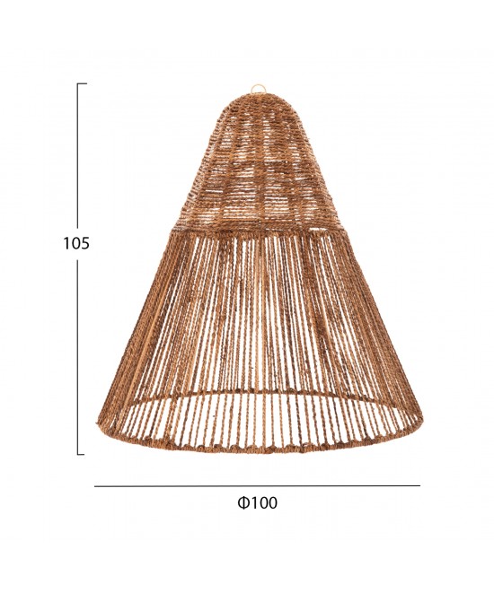 ΦΩΤΙΣΤΙΚΟ ΟΡΟΦΗΣ ΚΡΕΜΑΣΤΟ HM4034 ΙΝΕΣ ΔΕΝΤΡΟΥ ΜΠΑΝΑΝΑΣ ΣΕ ΚΑΦΕ Φ100x100-105Yεκ.