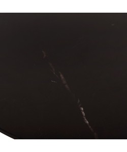 ΒΟΗΘΗΤΙΚΑ ΤΡΑΠΕΖΑΚΙΑ 2ΤΜΧ RENGI HM9665 ΜΕΤΑΛΛΟ ΧΡΥΣΟ-ΜΑΥΡΟ ΚΕΡΑΜΙΚΟ TOP Φ56&Φ43 εκ.