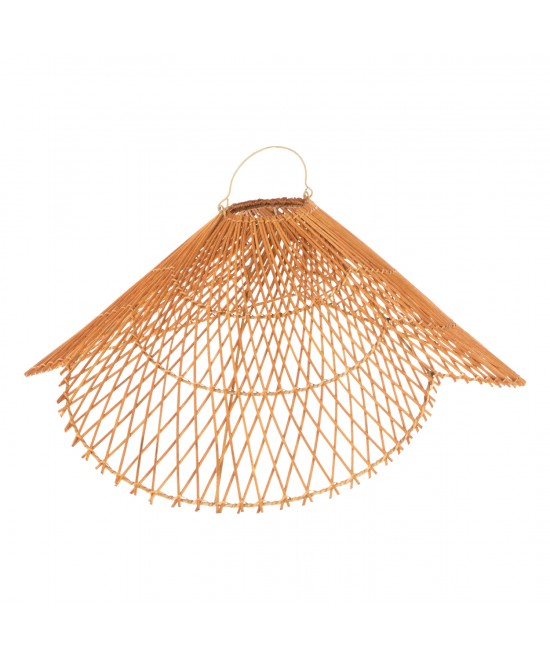 ΦΩΤΙΣΤΙΚΟ ΟΡΟΦΗΣ ΚΡΕΜΑΣΤΟ HM7878.01 RATTAN ΣΕ ΜΠΕΖ ΤΗΣ ΑΜΜΟΥ ΧΡΩΜΑ Φ58,5x31Yεκ