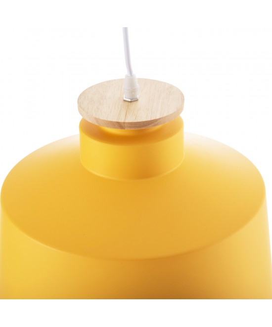 ΦΩΤΙΣΤΙΚΟ ΟΡΟΦΗΣ ΚΡΕΜΑΣΤΟ HM4158.06 ΚΙΤΡΙΝΟ ΚΑΠΕΛΟ ΑΛΟΥΜΙΝΙΟΥ Φ30x123,5Υεκ