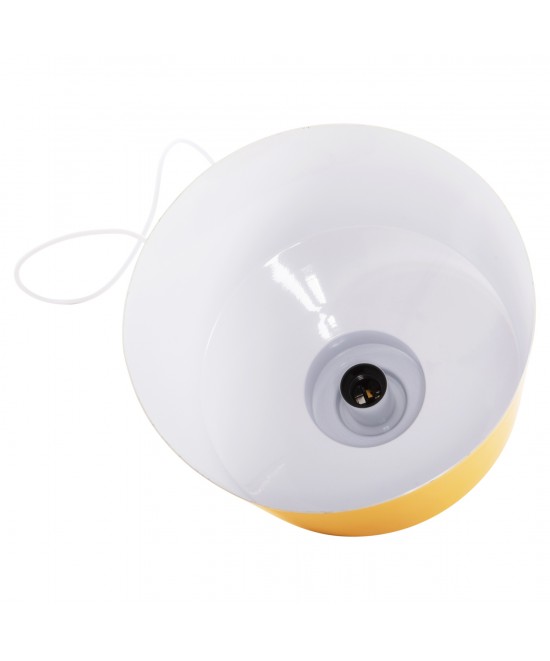 ΦΩΤΙΣΤΙΚΟ ΟΡΟΦΗΣ ΚΡΕΜΑΣΤΟ HM4158.06 ΚΙΤΡΙΝΟ ΚΑΠΕΛΟ ΑΛΟΥΜΙΝΙΟΥ Φ30x123,5Υεκ