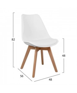 ΣΕΤ 5ΤΜΧ ΤΡΑΠΕΖΙ 110X70Χ76 SONAMA & ΚΑΡΕΚΛΕΣ VEGAS ΛΕΥΚΟ ΚΑΘΙΣΜΑ HM11015