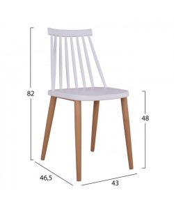 ΣΕΤ 5ΤΜΧ ΤΡΑΠΕΖΙ SONAMA & ΚΑΡΕΚΛΕΣ VANESSA ΛΕΥΚΟ ΧΡΩΜΑ ΜΕΤΑΛΛΙΚΑ ΠΟΔΙΑ HM11002.01 110x70x76 cm