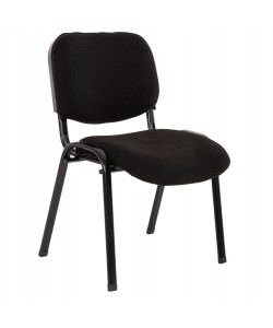 ΚΑΡΕΚΛΑ JANISHA HM1010.11 HOMEMARKT ΜΕ ΥΦΑΣΜΑ ΜΑΥΡΟ 53,5x59x77Υεκ.