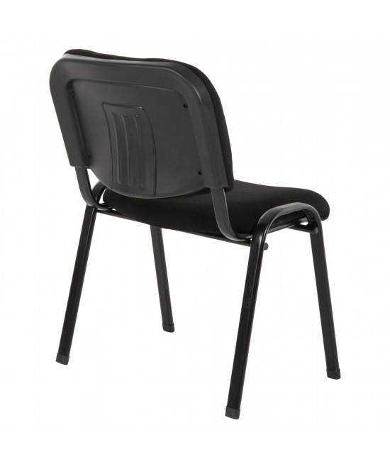 ΚΑΡΕΚΛΑ JANISHA HM1010.11 HOMEMARKT ΜΕ ΥΦΑΣΜΑ ΜΑΥΡΟ 53,5x59x77Υεκ.