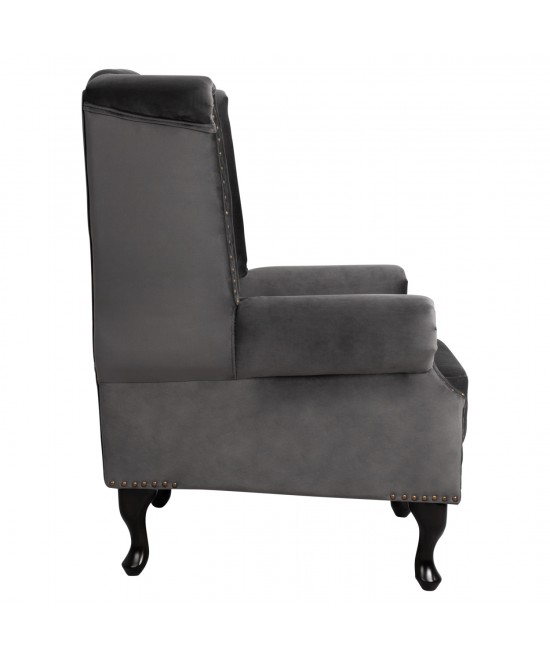 ΠΟΛΥΘΡΟΝΑ-ΜΠΕΡΖΕΡΑ ΓΚΡΙ ΒΕΛΟΥΔΟ T.CHESTERFIELD POLINA 83x75x107Yεκ.HM0053.10 ΠΟΛΥΘΡΟΝΑ-ΜΠΕΡΖΕΡΑ ΓΚΡΙ ΒΕΛΟΥΔΟ T.CHESTERFIELD POLINA 83x75x107Yεκ.HM0053.10