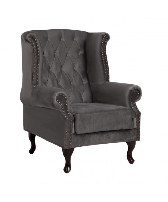 ΠΟΛΥΘΡΟΝΑ-ΜΠΕΡΖΕΡΑ ΓΚΡΙ ΒΕΛΟΥΔΟ T.CHESTERFIELD POLINA 83x75x107Yεκ.HM0053.10 ΠΟΛΥΘΡΟΝΑ-ΜΠΕΡΖΕΡΑ ΓΚΡΙ ΒΕΛΟΥΔΟ T.CHESTERFIELD POLINA 83x75x107Yεκ.HM0053.10