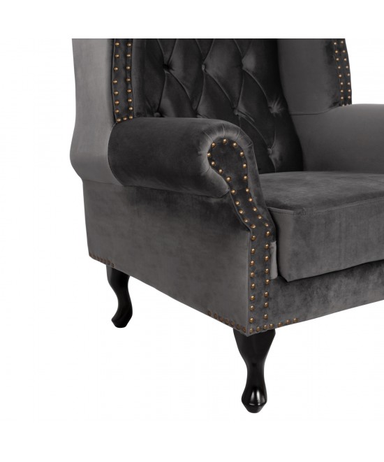 ΠΟΛΥΘΡΟΝΑ-ΜΠΕΡΖΕΡΑ ΓΚΡΙ ΒΕΛΟΥΔΟ T.CHESTERFIELD POLINA 83x75x107Yεκ.HM0053.10 ΠΟΛΥΘΡΟΝΑ-ΜΠΕΡΖΕΡΑ ΓΚΡΙ ΒΕΛΟΥΔΟ T.CHESTERFIELD POLINA 83x75x107Yεκ.HM0053.10
