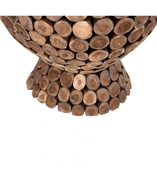 ΤΡΑΠΕΖΙ BAR ΣΤΡΟΓΓΥΛΟ LEEROY HM9806 KOMMATIA ΞΥΛΟΥ TEAK Φ900x103Υεκ. ΤΡΑΠΕΖΙ BAR ΣΤΡΟΓΓΥΛΟ LEEROY HM9806 KOMMATIA ΞΥΛΟΥ TEAK Φ900x103Υεκ.