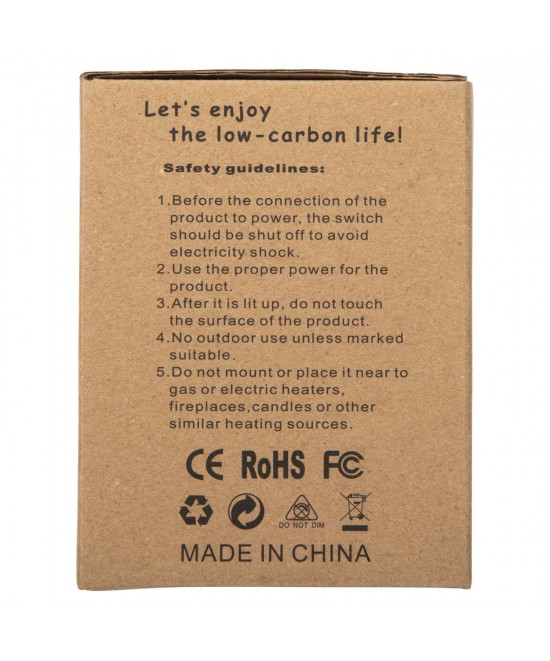 ΛΑΜΠΤΗΡΑΣ GLOBO LED FILAMENT 8W E27 2700K ΧΡΥΣΟ DIMMABLE HM4050.02