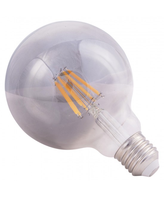 ΛΑΜΠΤΗΡΑΣ GLOBO LED FILAMENT 8W E27 3000K ΦΙΜΕ DIMMABLE HM4050.03
