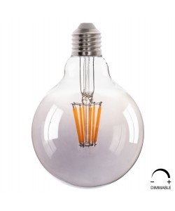 ΛΑΜΠΤΗΡΑΣ GLOBO LED FILAMENT 8W E27 3000K ΦΙΜΕ DIMMABLE HM4050.03