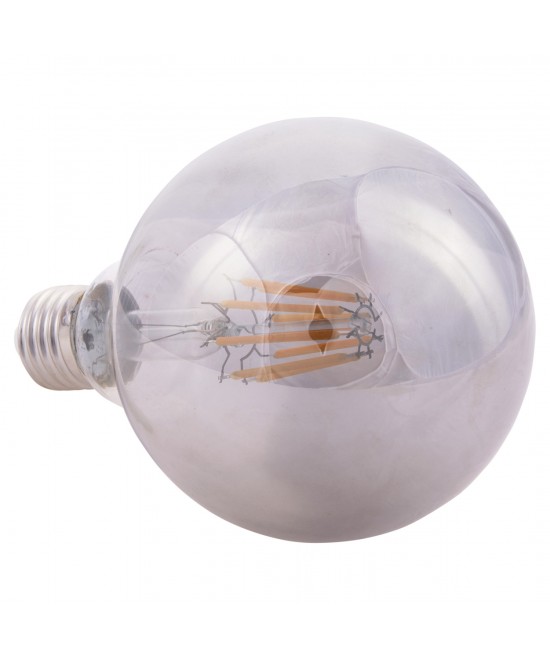 ΛΑΜΠΤΗΡΑΣ GLOBO LED FILAMENT 8W E27 3000K ΦΙΜΕ DIMMABLE HM4050.03