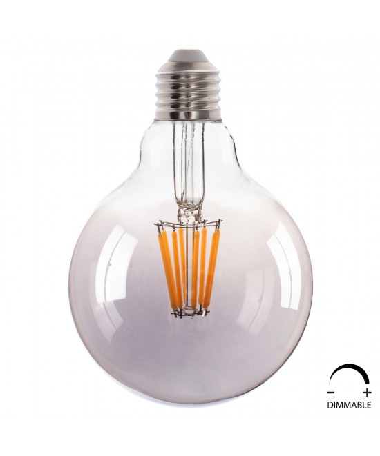 ΛΑΜΠΤΗΡΑΣ GLOBO LED FILAMENT 8W E27 3000K ΦΙΜΕ DIMMABLE HM4050.03