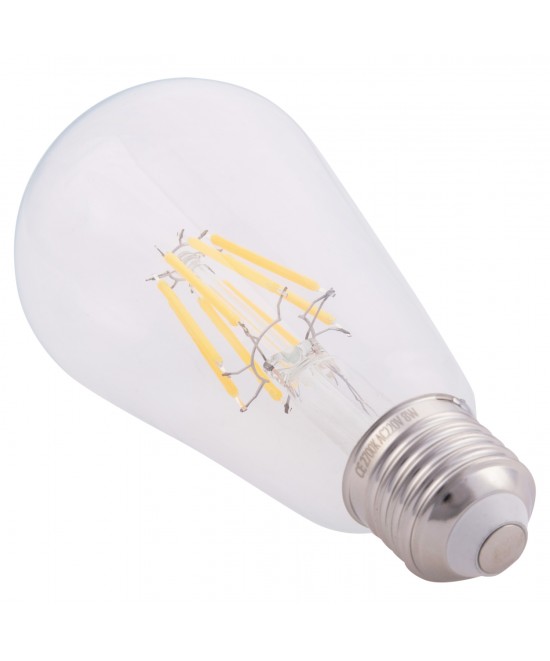ΛΑΜΠΤΗΡΑΣ HM4188.01 LED FILAMENT 8W E27 DIMMABLE 2700K ΔΙΑΦΑΝΟΣ ΛΑΜΠΤΗΡΑΣ HM4188.01 LED FILAMENT 8W E27 DIMMABLE 2700K ΔΙΑΦΑΝΟΣ