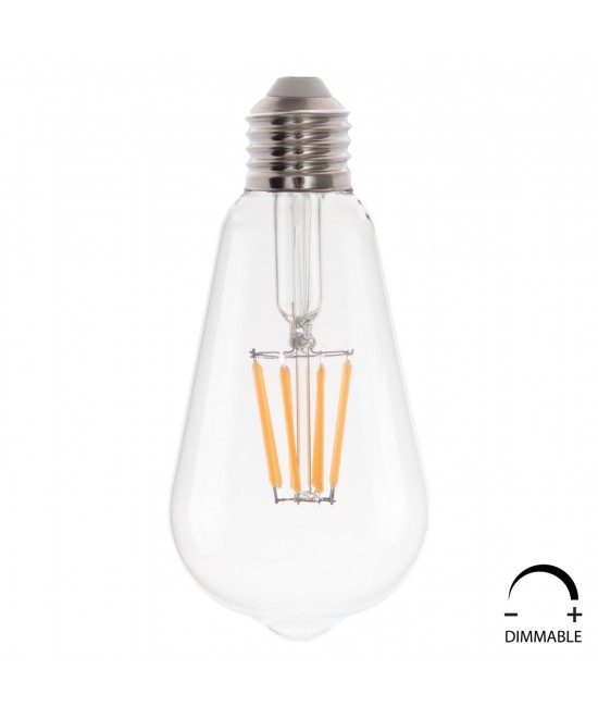 ΛΑΜΠΤΗΡΑΣ HM4188.01 LED FILAMENT 8W E27 DIMMABLE 2700K ΔΙΑΦΑΝΟΣ ΛΑΜΠΤΗΡΑΣ HM4188.01 LED FILAMENT 8W E27 DIMMABLE 2700K ΔΙΑΦΑΝΟΣ
