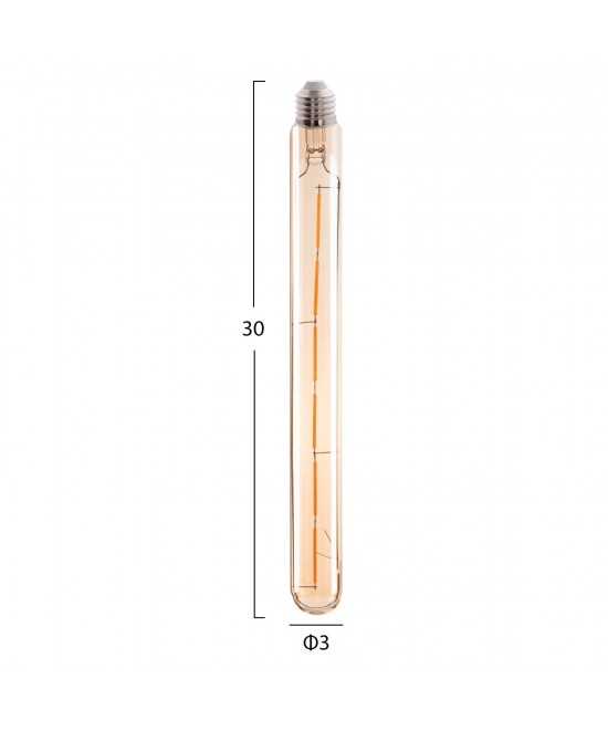 ΛΑΜΠΤΗΡΑΣ HM4190 LED FILAMENT 6W E27 3000K ΧΡΥΣΟ DIMMABLE ΛΑΜΠΤΗΡΑΣ HM4190 LED FILAMENT 6W E27 3000K ΧΡΥΣΟ DIMMABLE