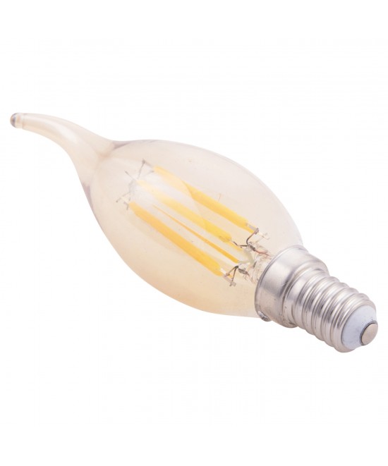 ΛΑΜΠΤΗΡΑΣ HM4047.02 ΣΤΥΛ ΦΛΟΓΑ LED FILAMENT 6W E14 3000K GOLD DIMMABLE ΛΑΜΠΤΗΡΑΣ HM4047.02 ΣΤΥΛ ΦΛΟΓΑ LED FILAMENT 6W E14 3000K GOLD DIMMABLE
