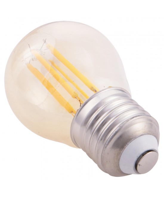 ΛΑΜΠΤΗΡΑΣ HM4046.02 LED FILAMENT 6W E27 3000K GOLD DIMMABLE