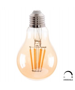 ΛΑΜΠΤΗΡΑΣ HM4045 LED FILAMENT 8W E27 3000K GOLD DIMMABLE