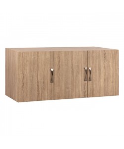 ΠΑΤΑΡΙ 3ΦΥΛΛΗΣ ΝΤΟΥΛΑΠΑΣ CARLY HM385.02 ΣΕ ΧΡΩΜΑ SONAMA 150X55Χ60Υεκ.