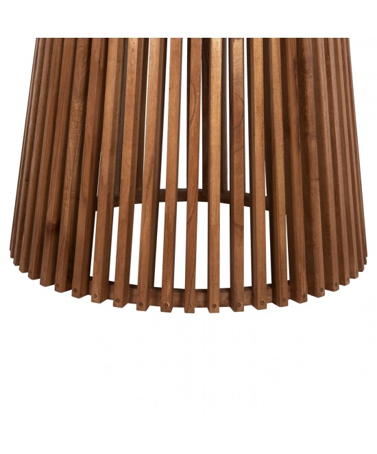 ΤΡΑΠΕΖΙ ΤΡΑΠΕΖΑΡΙΑΣ FRANTZ HM9457.11 ΜΑΣΙΦ MINDI ΞΥΛΟ ΣΕ ΦΥΣΙΚΟ Φ150x75Υεκ.