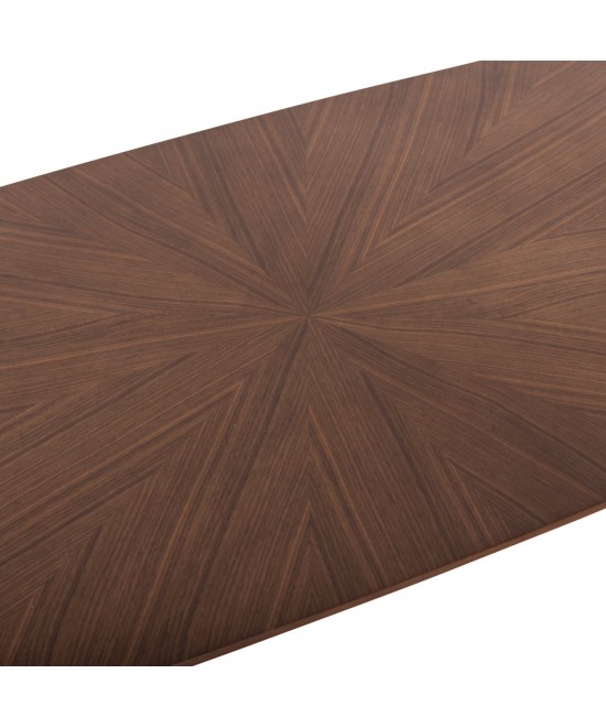 ΤΡΑΠΕΖΙ ΣΑΛΟΝΙΟΥ RINER HM9737 MDF ΣΕ ΚΑΡΥΔΙ ΧΡΩΜΑ 120x60x45Υεκ.