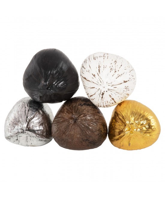 ΕΠΙΤΡΑΠΕΖΙΟ ΔΙΑΚΟΣΜΗΤΙΚΟ HM4326.04 ΚΑΡΥΔΑ ΣΕ ΑΣΗΜΙ ΧΡΩΜΑ 20x20x20Υεκ