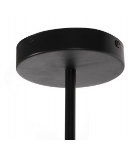 ΦΩΤΙΣΤΙΚΟ ΟΡΟΦΗΣ ΚΡΕΜΑΣΤΟ HM4125 6-ΦΩΤΟ ΜΑΥΡΟ ΜΕΤΑΛΛΟ 75x75x75Υεκ