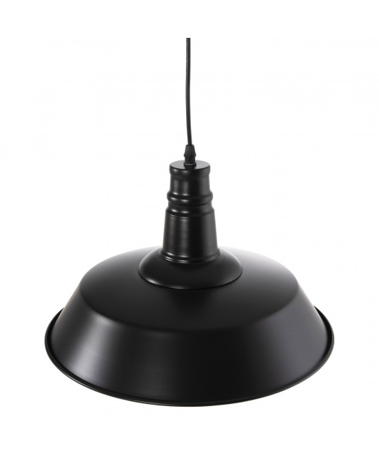 ΦΩΤΙΣΤΙΚΟ ΟΡΟΦΗΣ ΚΡΕΜΑΣΤΟ HM4136 ΜΑΥΡΟ ΜΕΤΑΛΛΙΚΟ ΚΑΠΕΛΟ Φ35x112Υεκ.