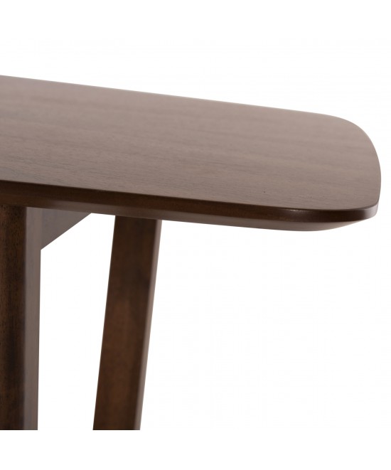 ΤΡΑΠΕΖΙ ΤΡΑΠΕΖΑΡΙΑΣ RINER ΟΡΘΟΓΩΝΙΟ HM9745 MDF ΜΕ ΚΑΠΛΑΜΑ ΚΑΡΥΔΙΑΣ 180x90x76εκ.